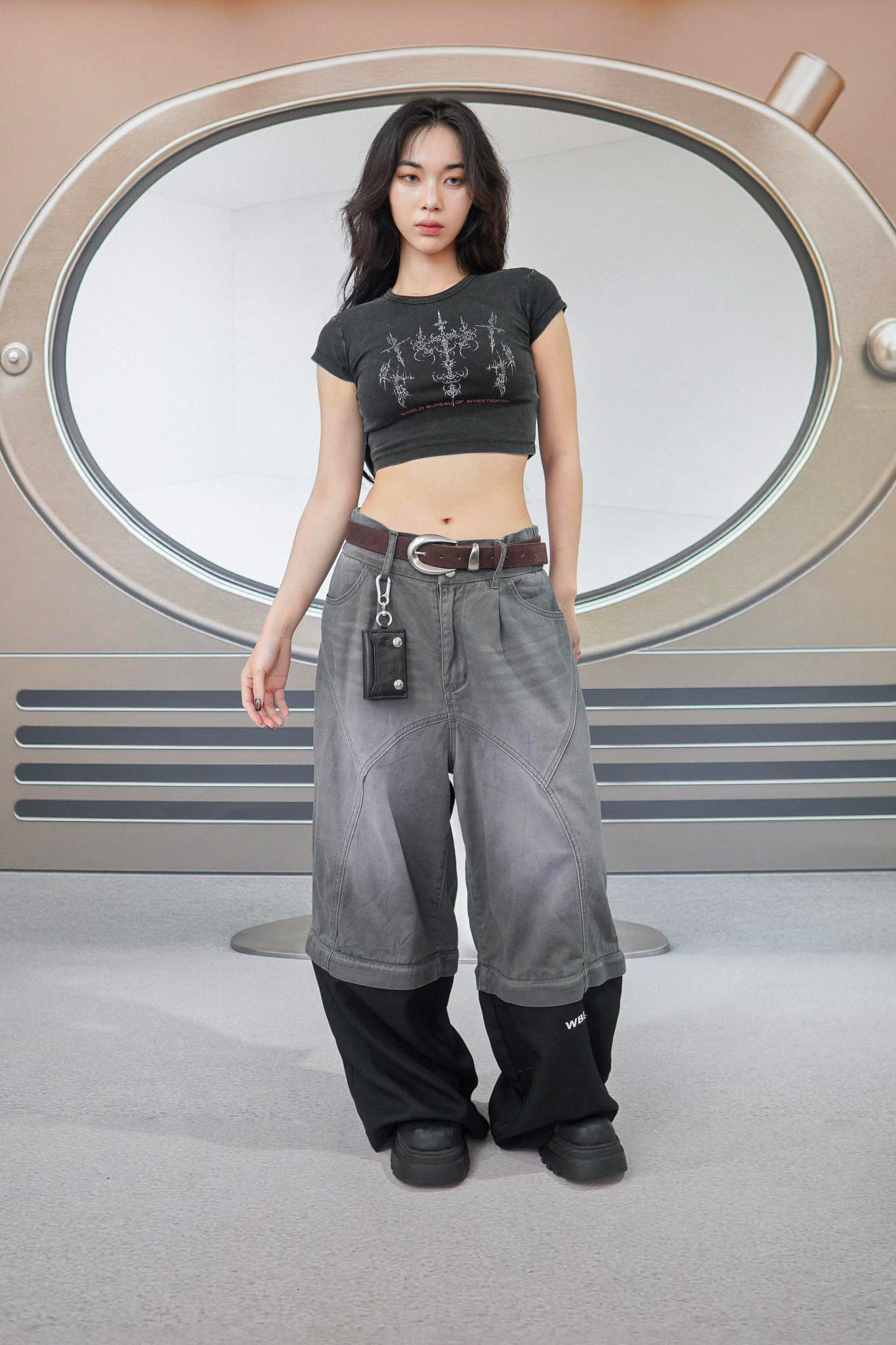 WBI 25SS SIREN-傷 / WBI S.C.A.R. CROP TEE SCAR-02