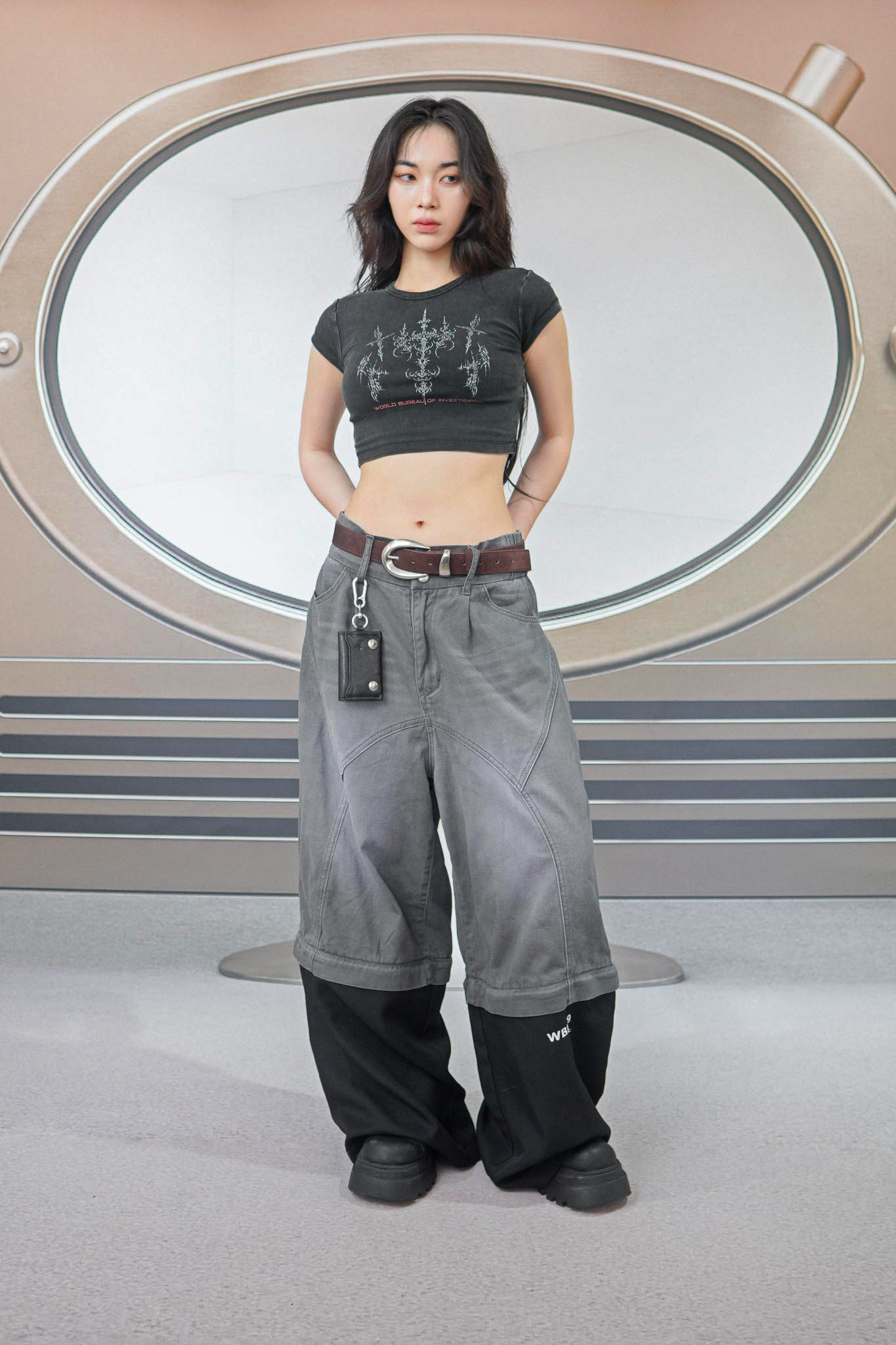WBI 25SS SIREN-傷 / WBI S.C.A.R. CROP TEE SCAR-02