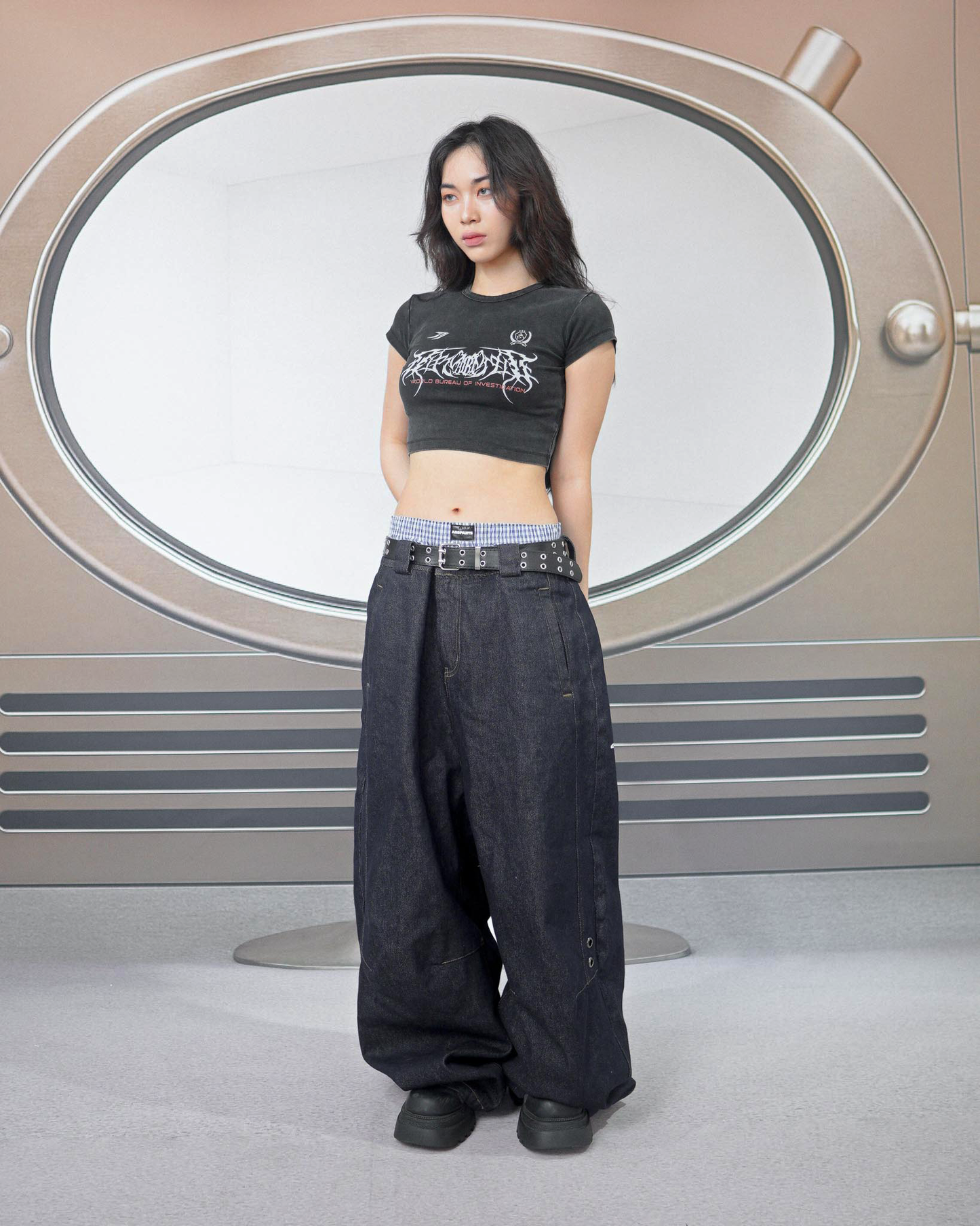 WBI 25SS SIREN-傷 / WBI S.C.A.R. CROP TEE SCAR-01