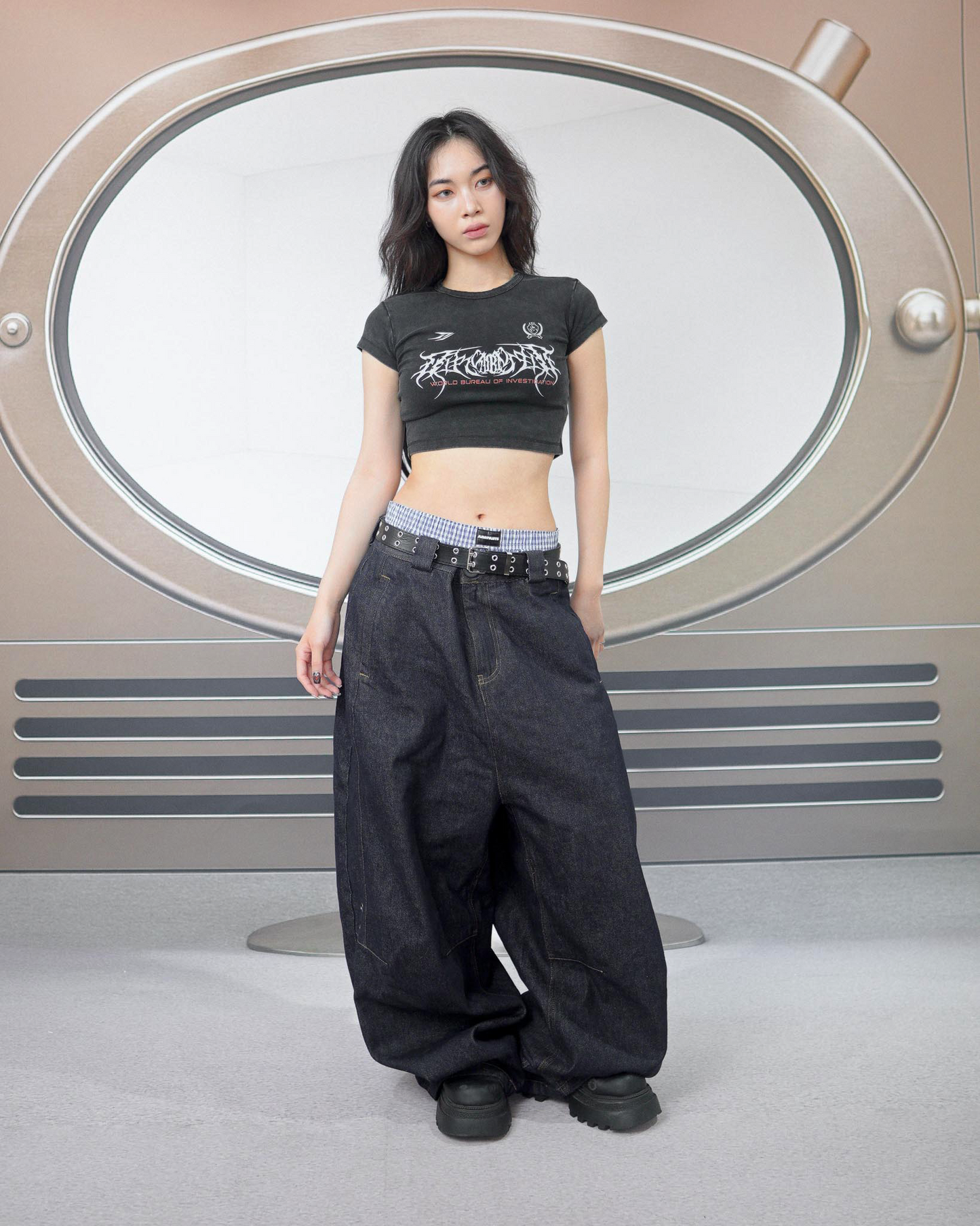 WBI 25SS SIREN-傷 / WBI S.C.A.R. CROP TEE SCAR-01