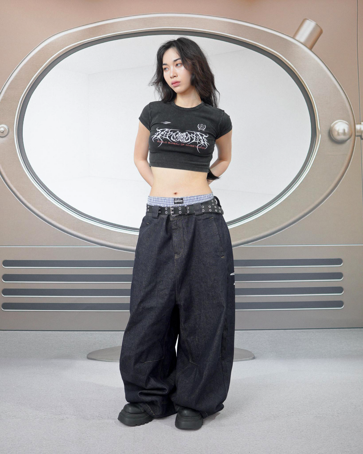 WBI 25SS SIREN-傷 / WBI S.C.A.R. CROP TEE SCAR-01