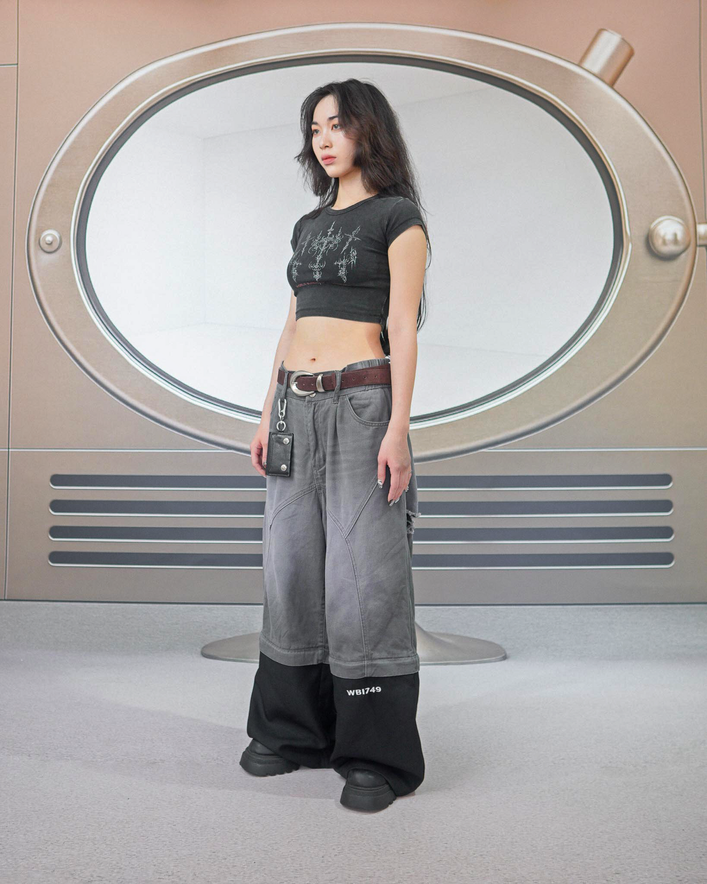 WBI 25SS SIREN-傷 / WBI S.C.A.R. CROP TEE SCAR-02