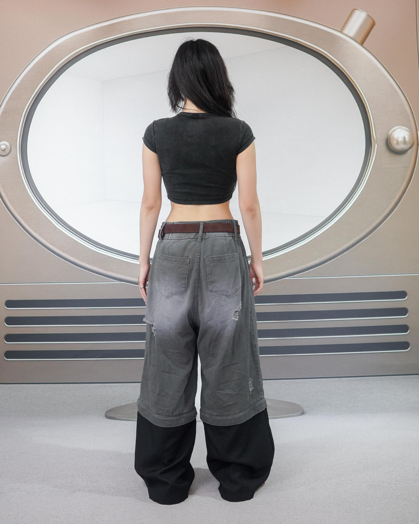 WBI 25SS SIREN-傷 / WBI S.C.A.R. CROP TEE SCAR-02