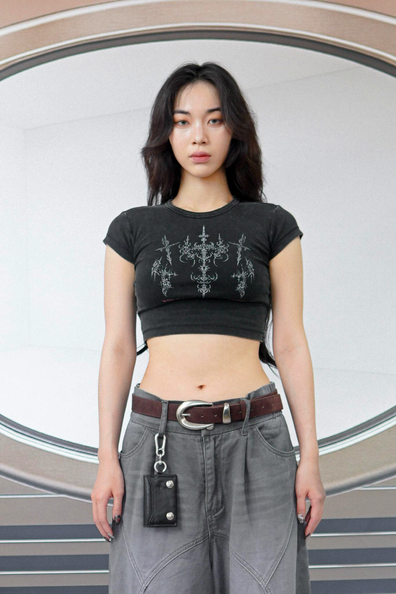 WBI 25SS SIREN-傷 / WBI S.C.A.R. CROP TEE SCAR-02