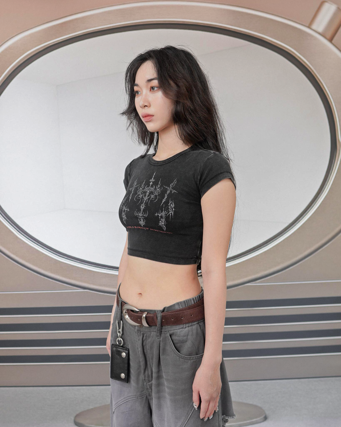 WBI 25SS SIREN-傷 / WBI S.C.A.R. CROP TEE SCAR-02