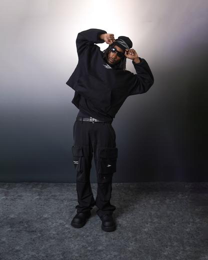 WBI 24SS UND-03 / WBI 青い Higanbana Hoodie Black