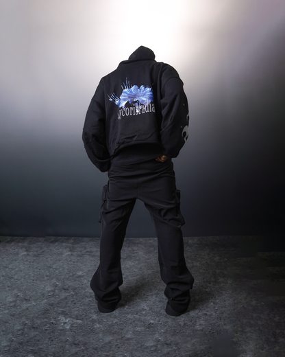 WBI 24SS UND-03 / WBI 青い Higanbana Hoodie Black