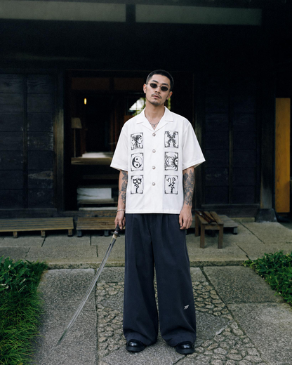 WBI 26SS WST-02 / WBI  ZEN / 禪 White