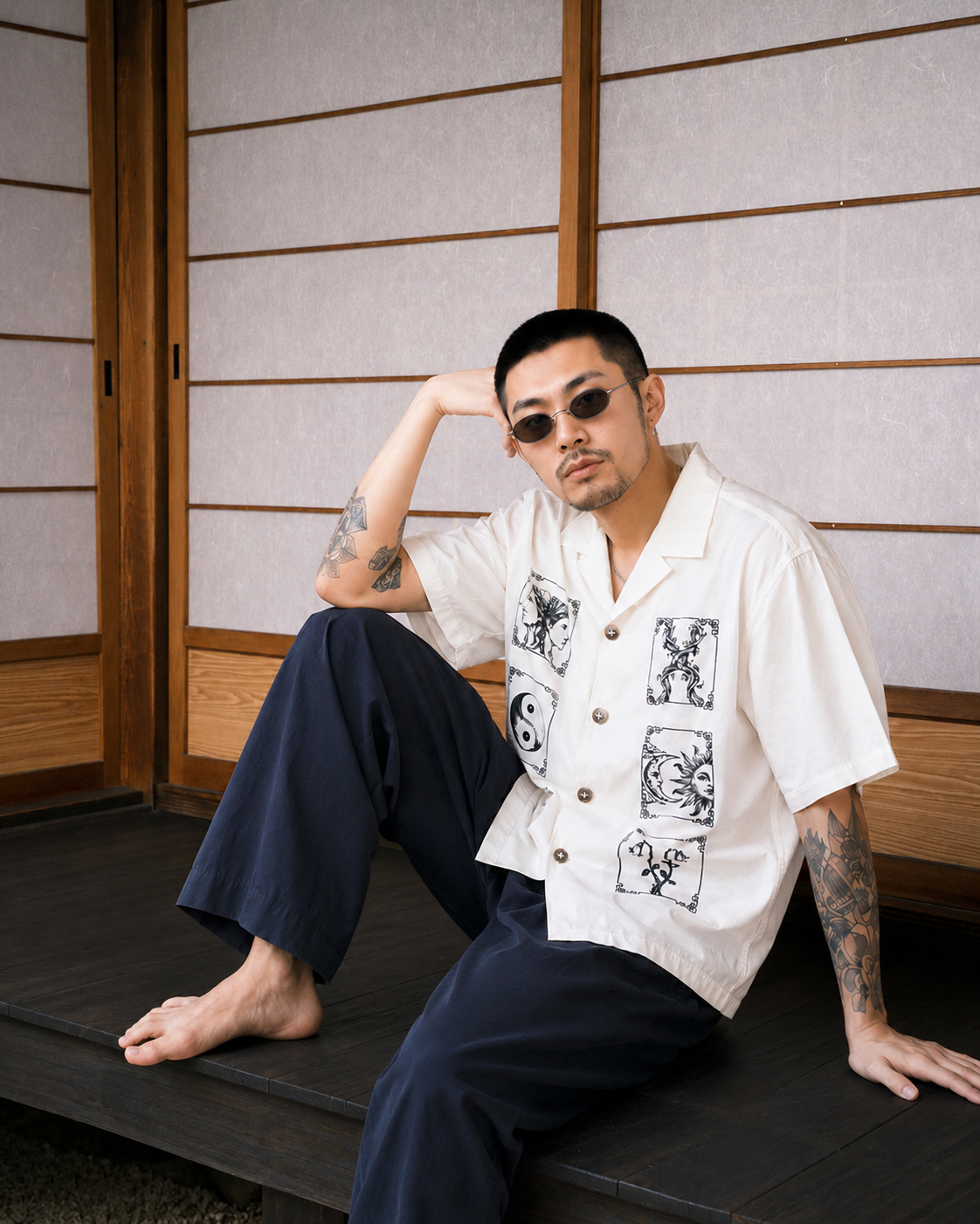 WBI 26SS WST-02 / WBI  ZEN / 禪 White