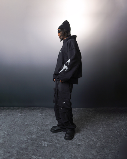 WBI 24SS UND-03 / WBI 青い Higanbana Hoodie Black