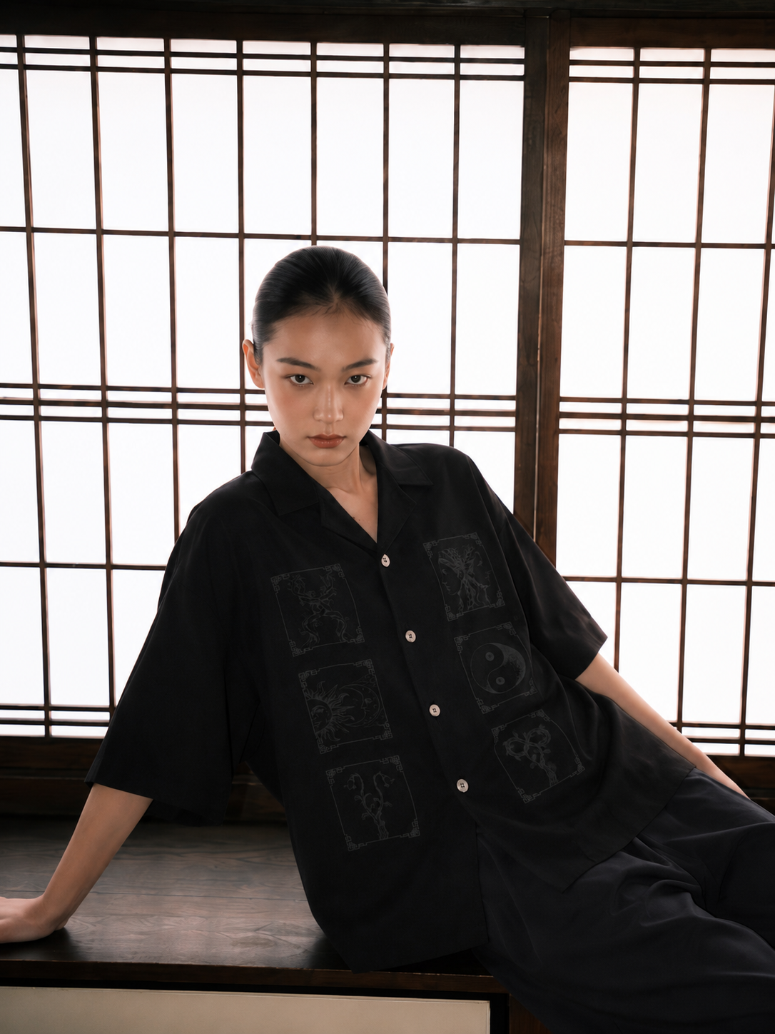 WBI 26SS WST-02 / WBI  ZEN / 禪 Black