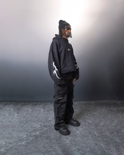 WBI 24SS UND-03 / WBI 青い Higanbana Hoodie Black
