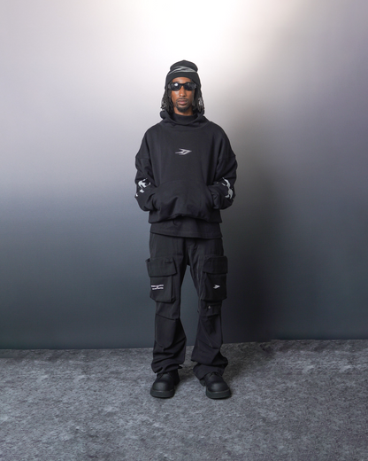 WBI 24SS UND-03 / WBI 青い Higanbana Hoodie Black