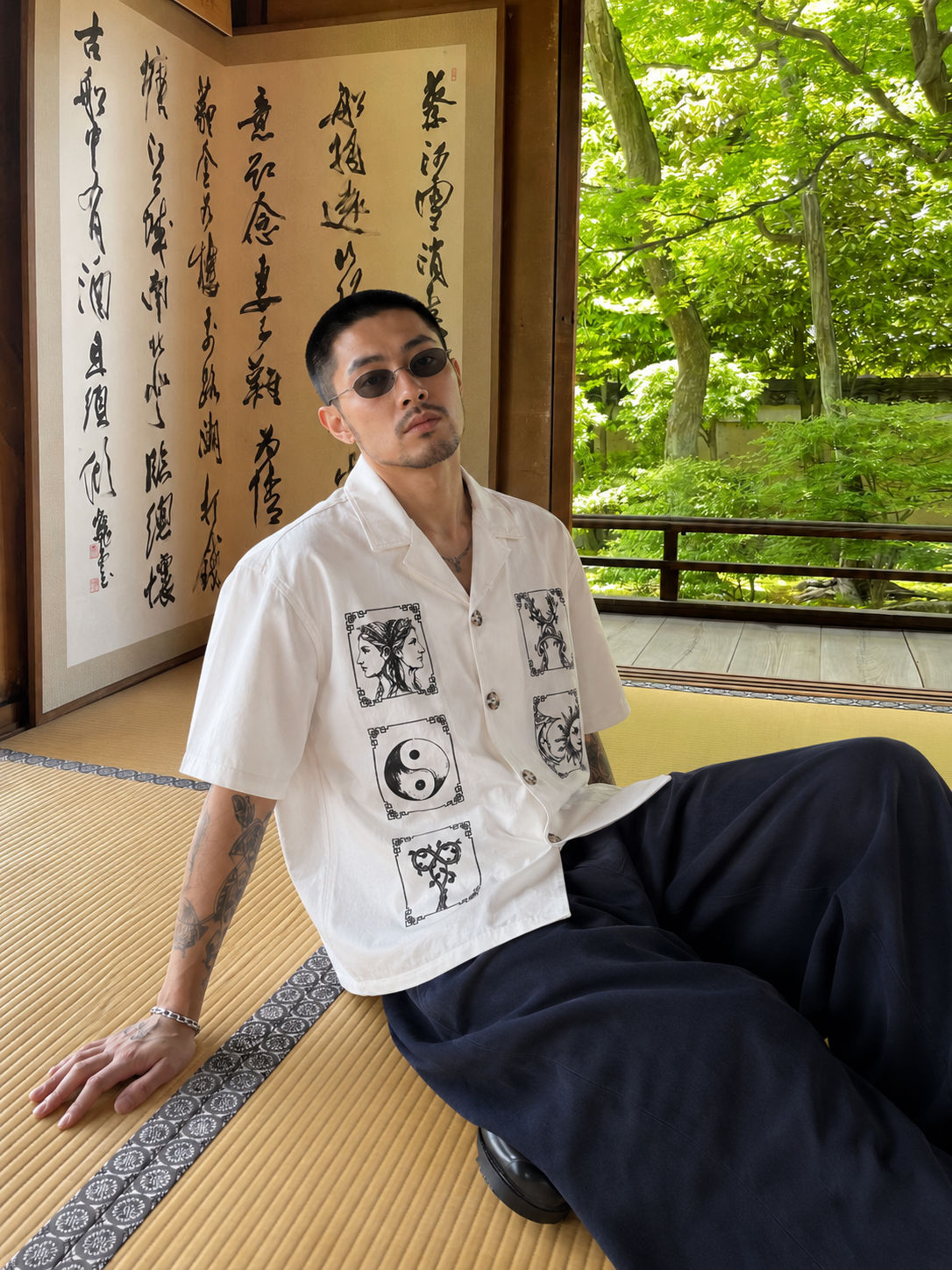WBI 26SS WST-02 / WBI  ZEN / 禪 White