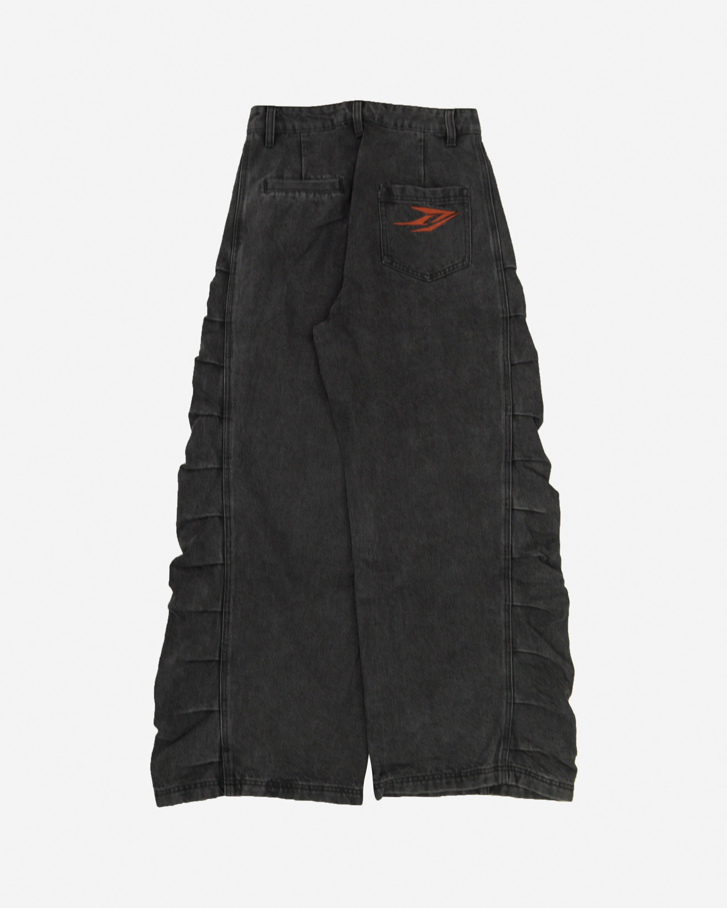 WBI 24SS EPD-01&nbsp; / WBI&nbsp; Black Denim Scimitar Spinal Pants