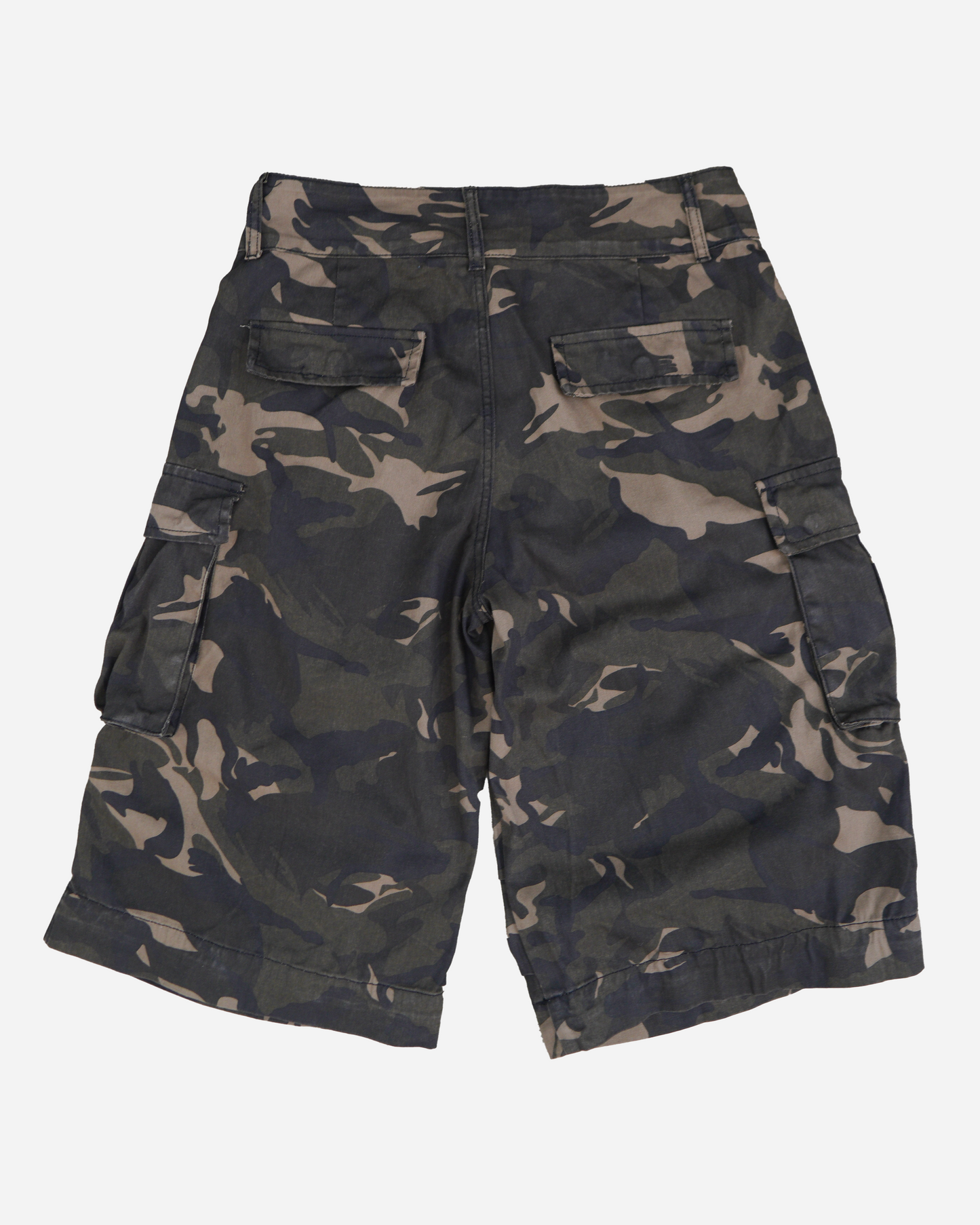 WBI 24SS EPS-01 / WBI Camouflage tactical faux two-piece patchwork pants