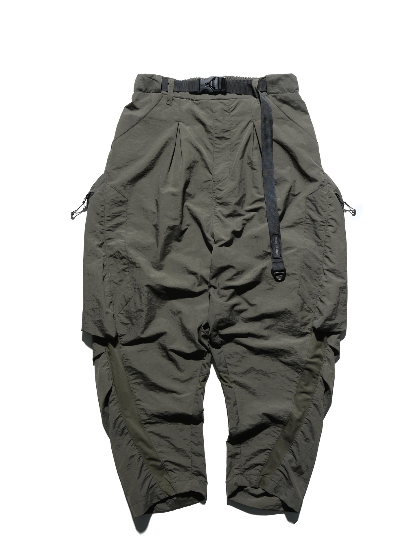 OCTO GAMBOL® < S24 P-02 Tornado Arc Wide Pants >