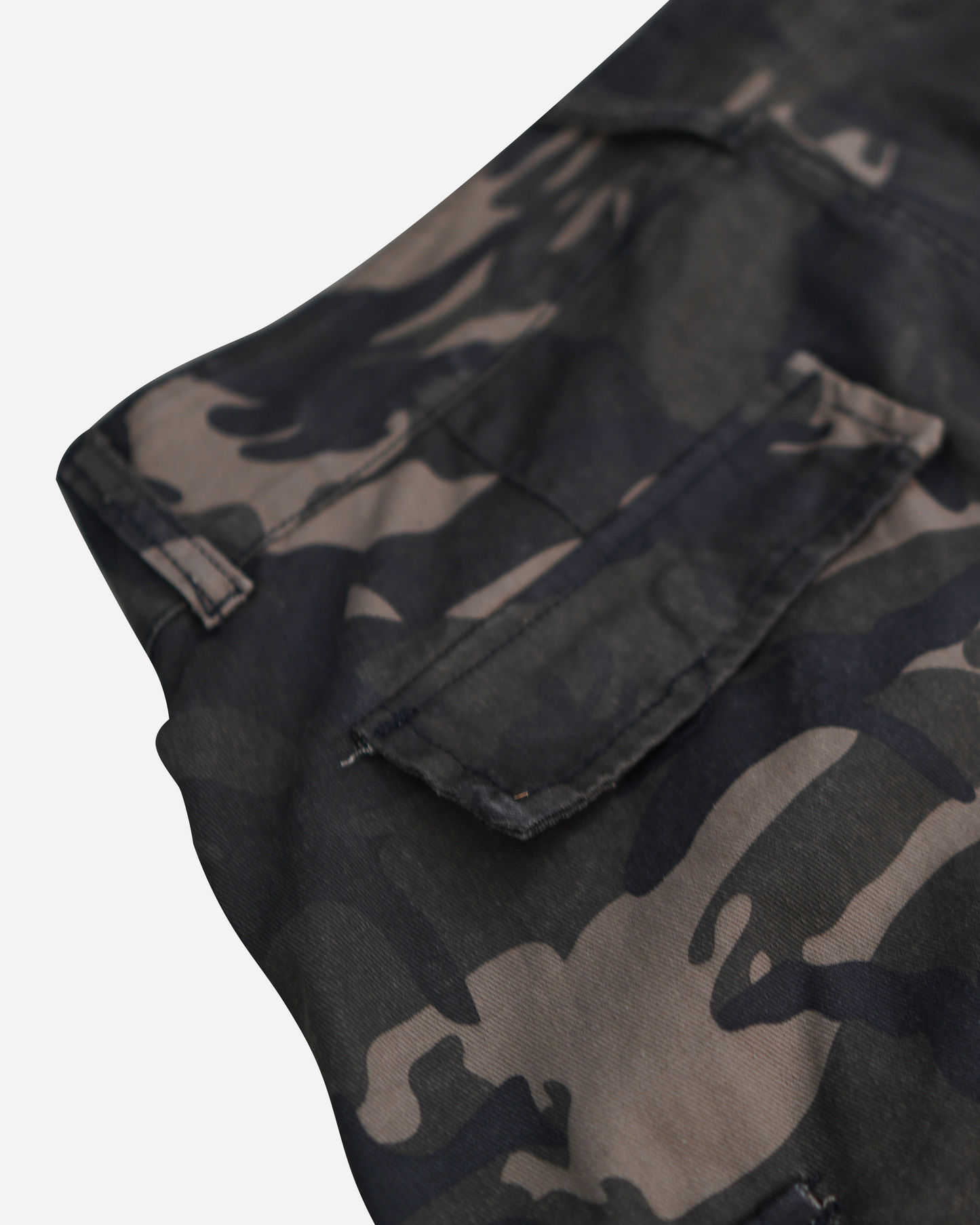 WBI 24SS EPS-01 / WBI Camouflage tactical faux two-piece patchwork pants