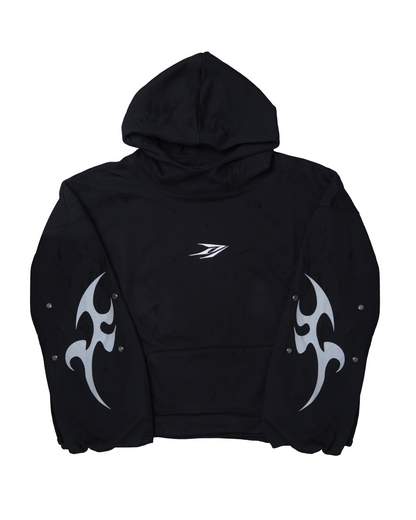 WBI 24SS UND-03 / WBI 青い Higanbana Hoodie Black