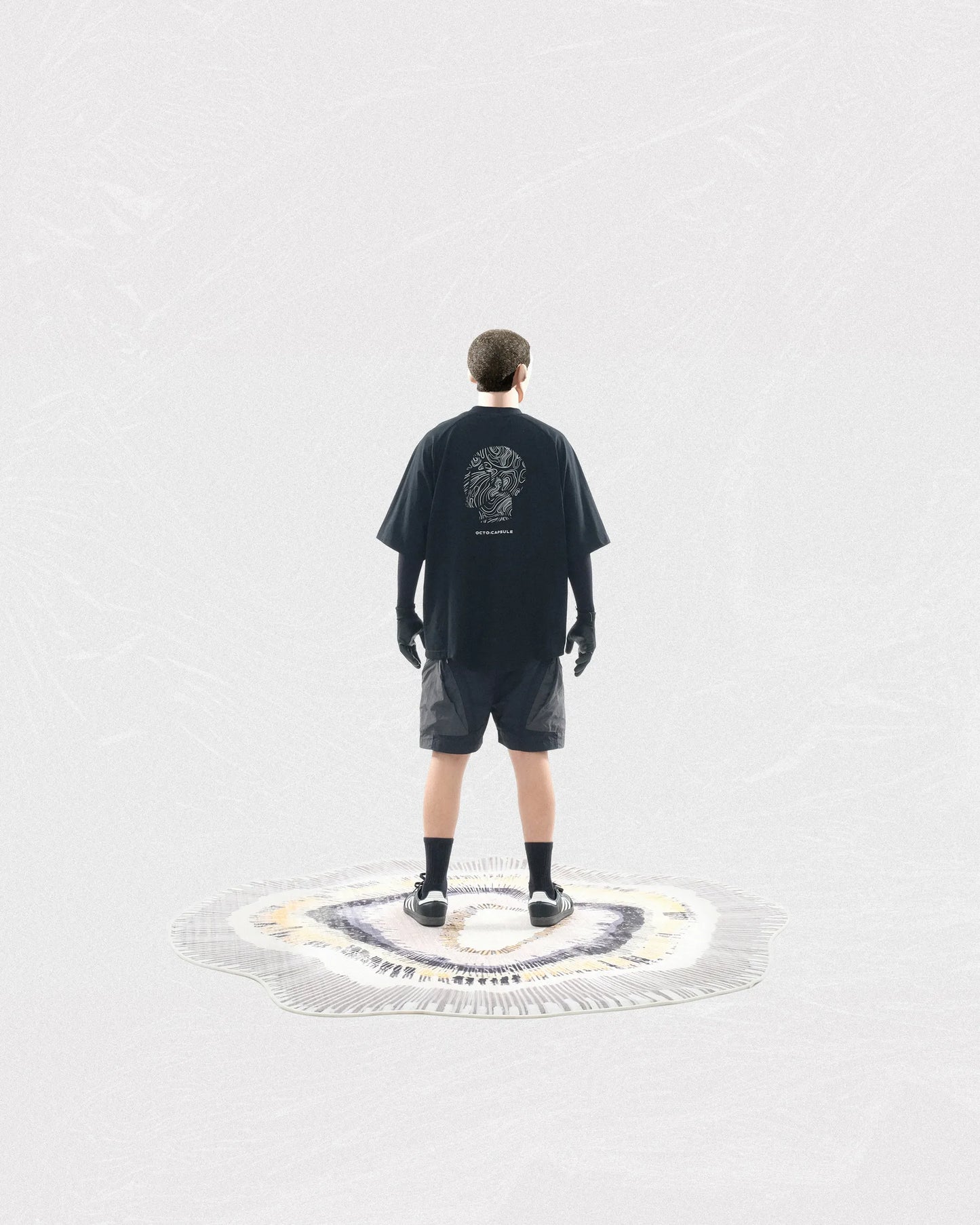 OCTO GAMBOL® - C-02-T1 ROAM Logo Oversized T-shirt