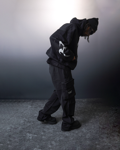 WBI 24SS UND-03 / WBI 青い Higanbana Hoodie Black
