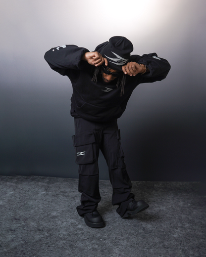 WBI 24SS UND-03 / WBI 青い Higanbana Hoodie Black
