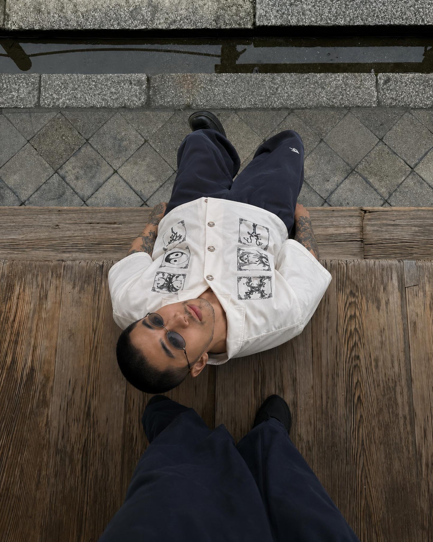 WBI 26SS WST-02 / WBI  ZEN / 禪 White