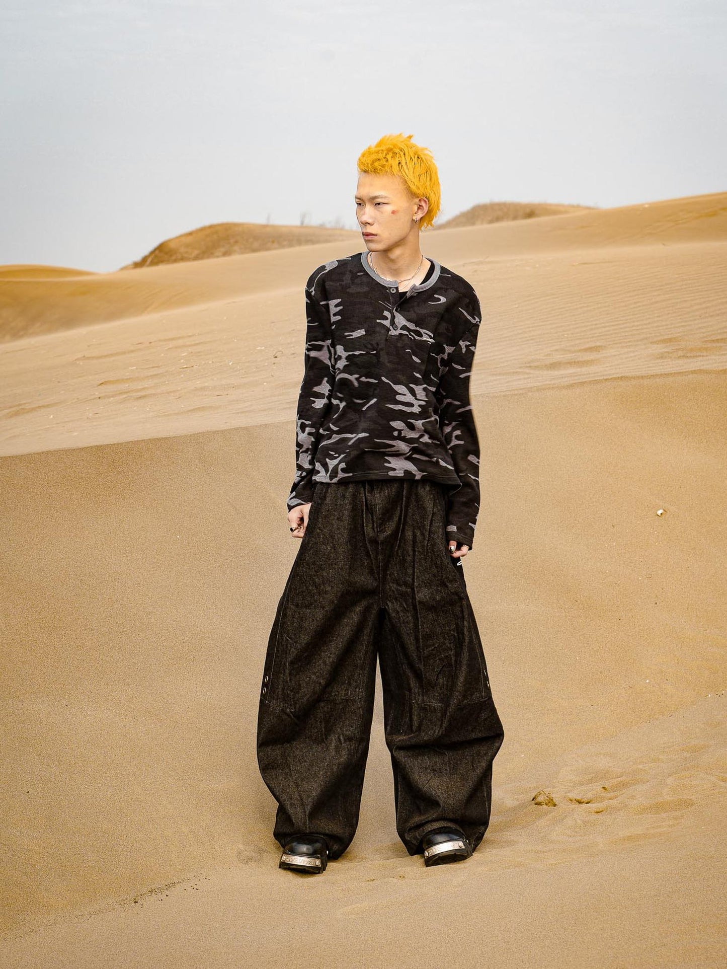 WBI 26AW DUSTLINE / WA-01 華夫格長袖