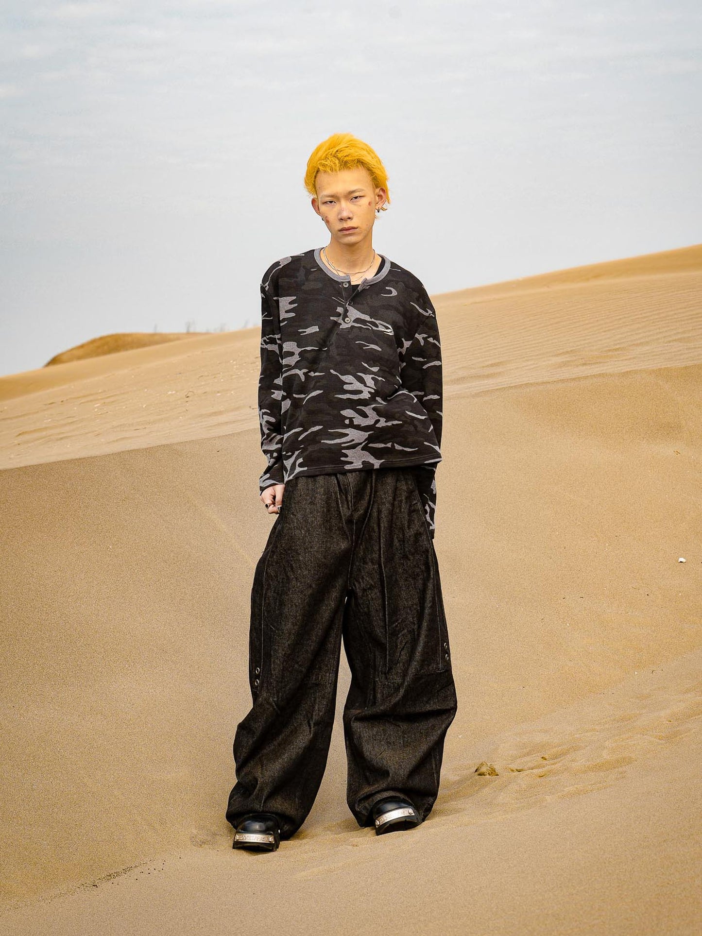 WBI 26AW DUSTLINE / WA-01 華夫格長袖