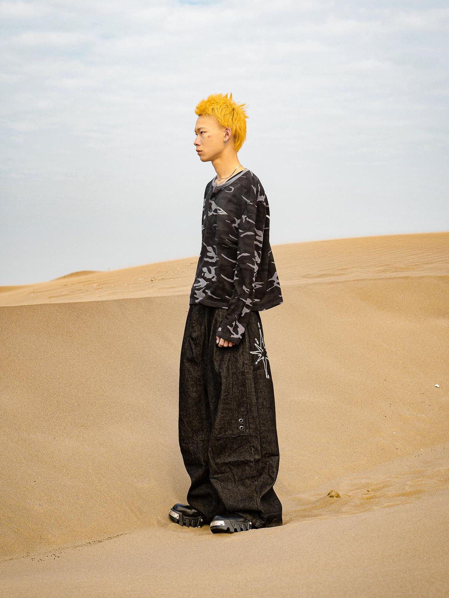 WBI 26AW DUSTLINE / WA-01 華夫格長袖