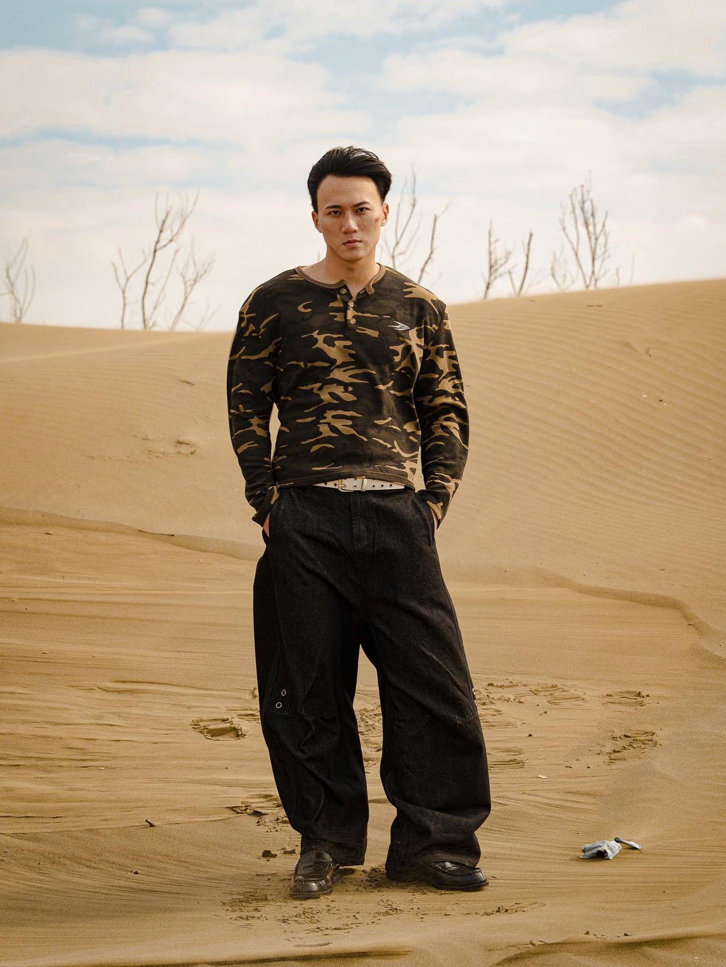 WBI 26AW DUSTLINE / WA-01 華夫格長袖