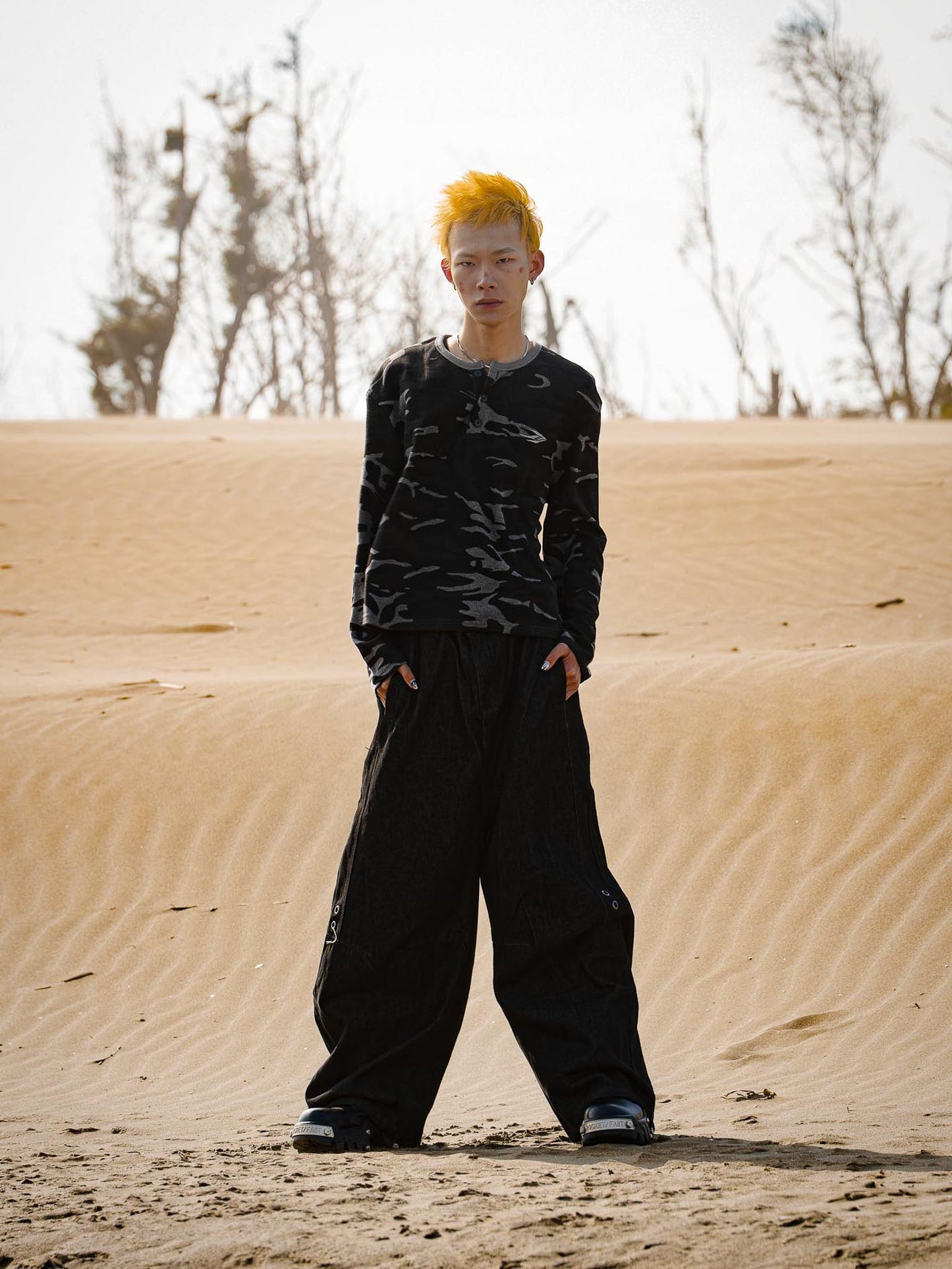 WBI 26AW DUSTLINE / WA-01 華夫格長袖