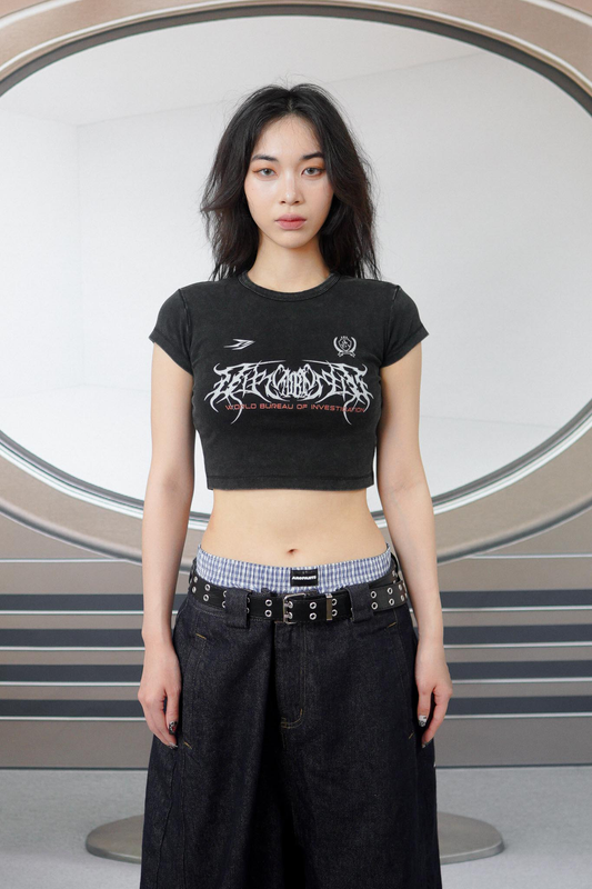WBI 25SS SIREN-傷 / WBI S.C.A.R. CROP TEE SCAR-01