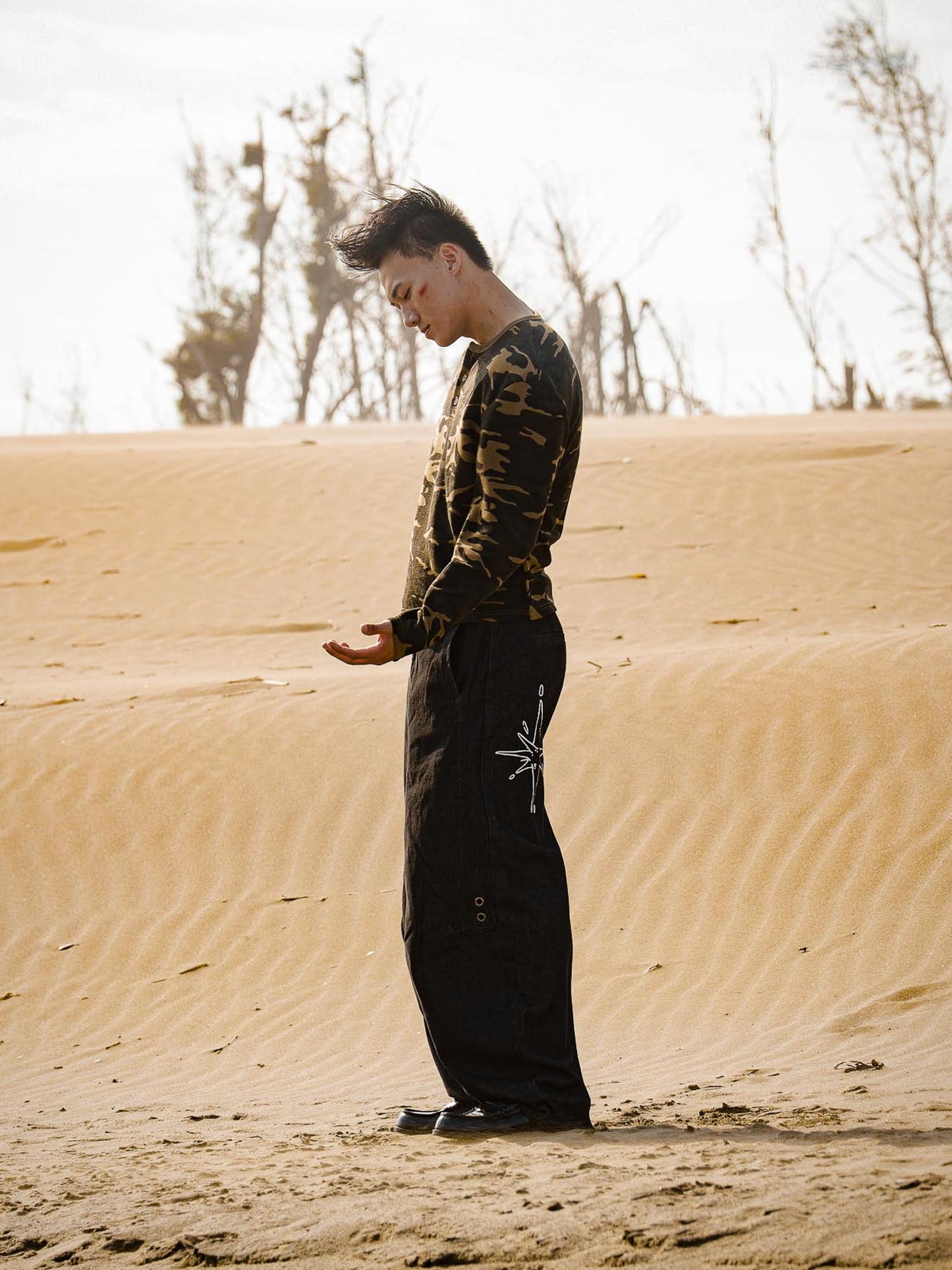 WBI 26AW DUSTLINE / WA-01 華夫格長袖