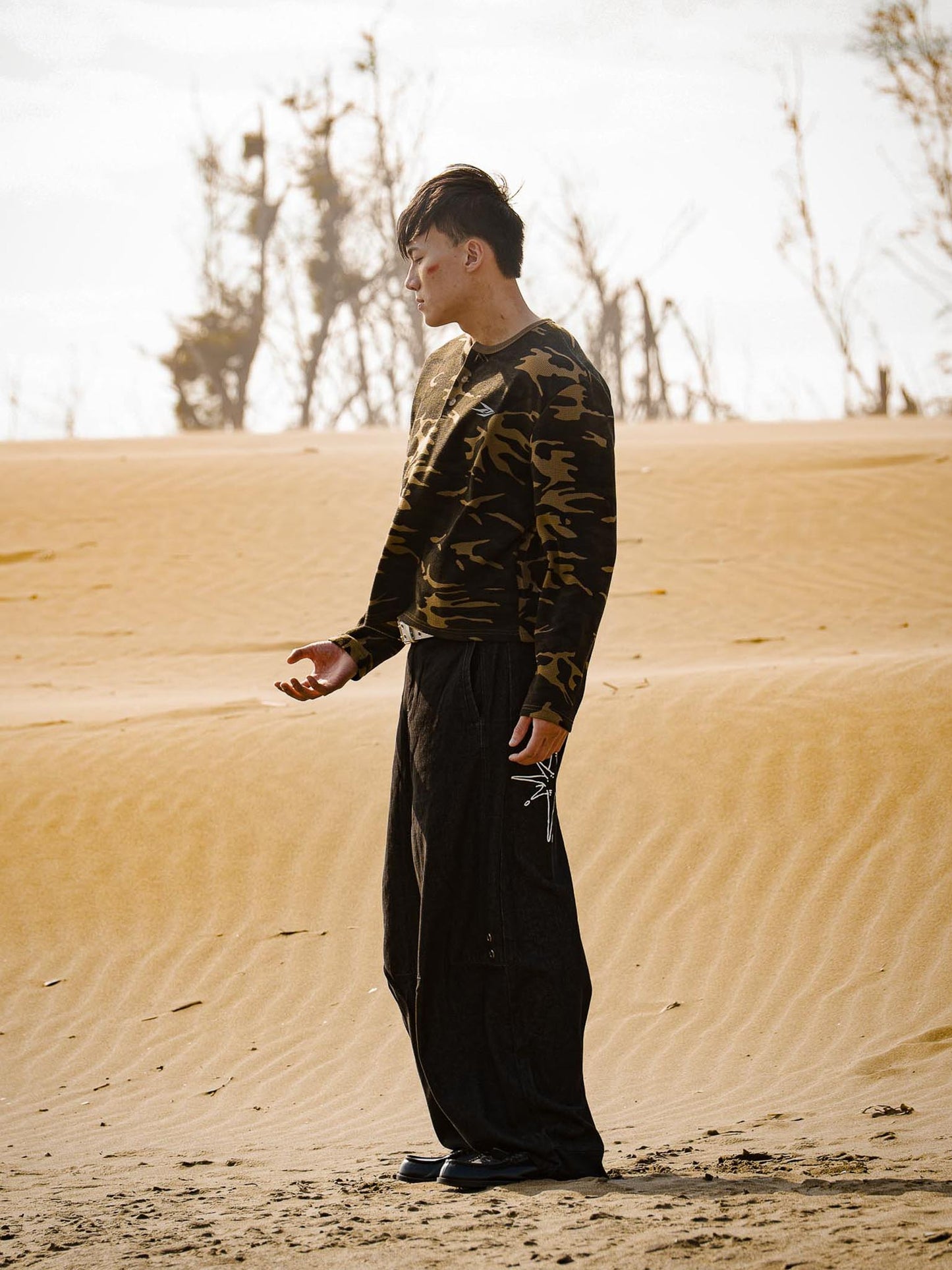 WBI 26AW DUSTLINE / WA-01 華夫格長袖