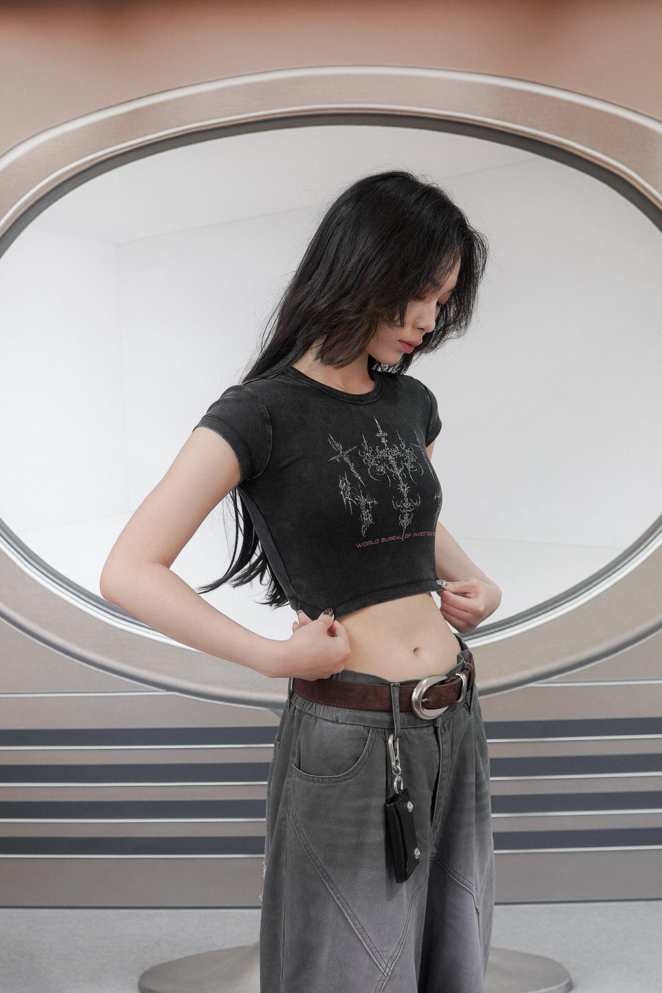 WBI 25SS SIREN-傷 / WBI S.C.A.R. CROP TEE SCAR-02
