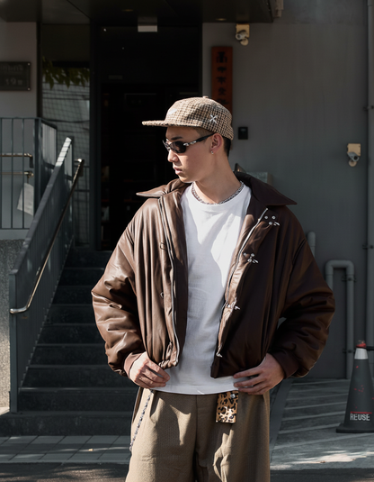 WBI 25SS Pillbox Cap—JB-04 / WBI Houndstooth Cap