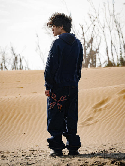 WBI 26AW DUSTLINE / UND-04 刺繡帽衫