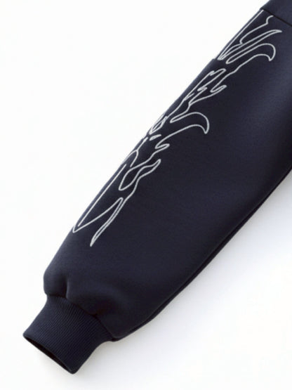 WBI 26AW DUSTLINE / UND-04 刺繡帽衫