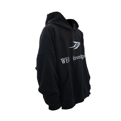 UND-02 / The Rebel Series : Logo Man Hoodie Black