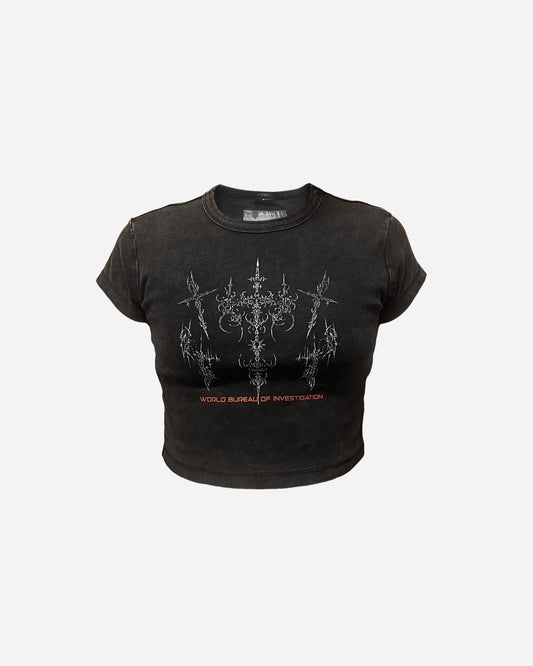 WBI 25SS SIREN-傷 / WBI S.C.A.R. CROP TEE SCAR-02